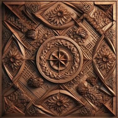 Patterns and decorations stl patterns 1 3d model